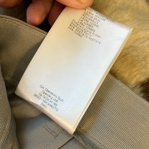 Giorgio Armani Light Gray Fabric Gorgeous Pants Approx Sz 2! - Picture 4 of 12